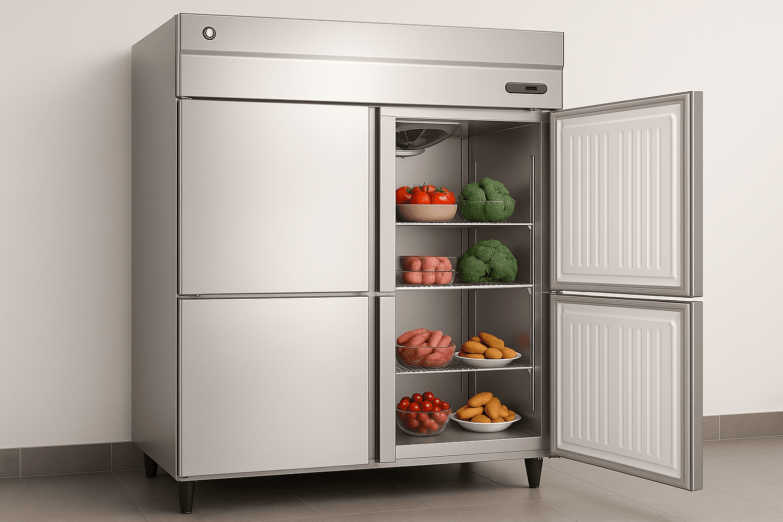 Four Door Reach-in (Upright) Chillers