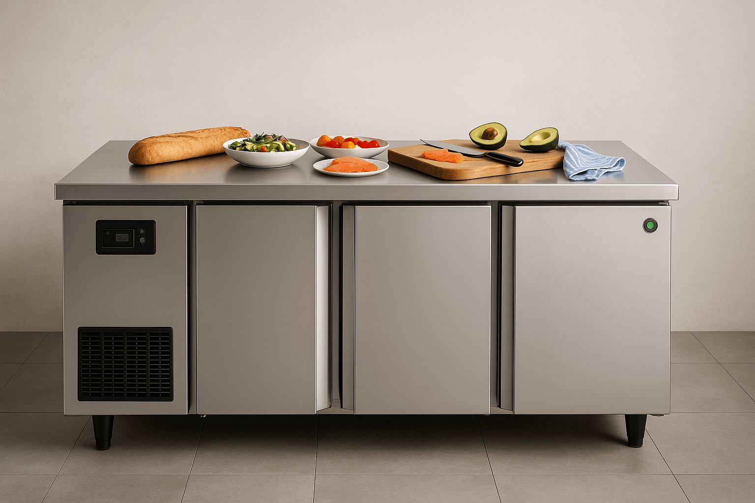 Three Door Undercounter Chillers