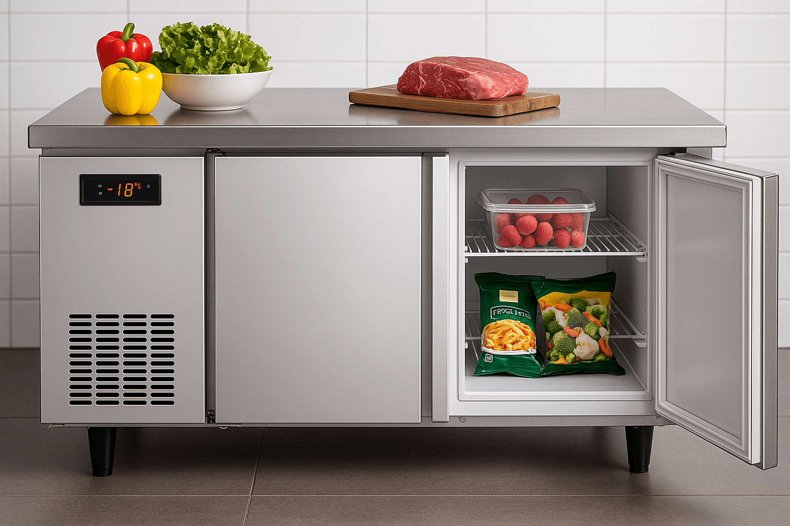 Two Door Undercounter Freezers