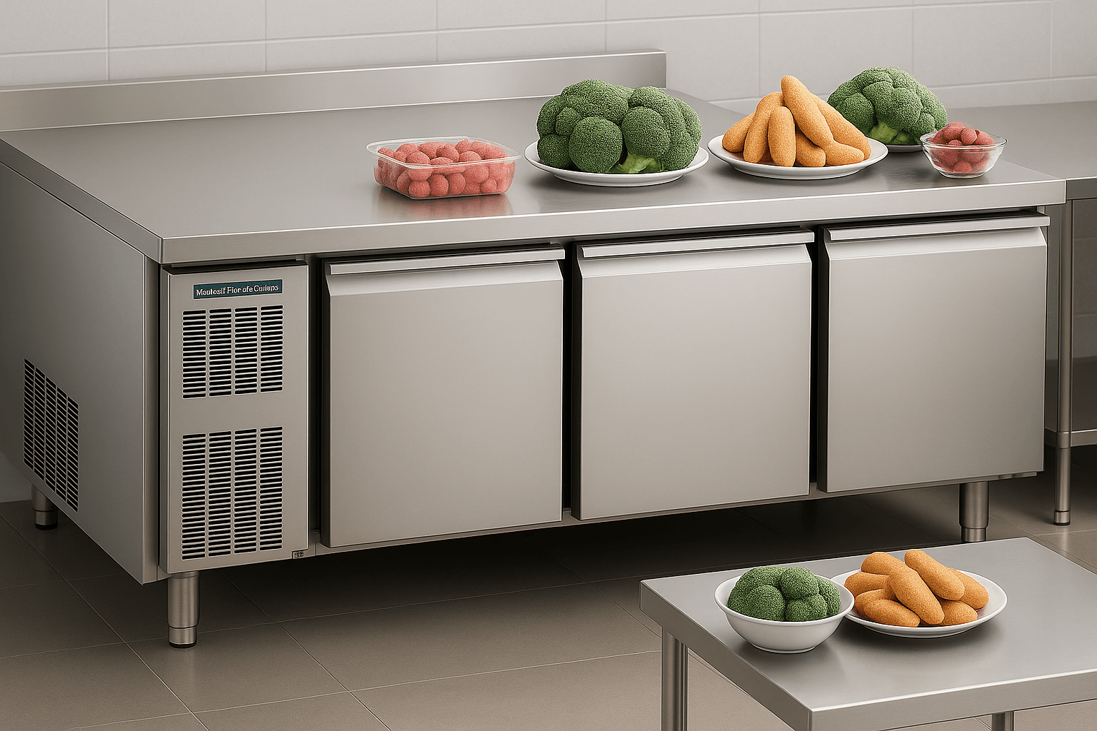 Three Door Undercounter Freezers