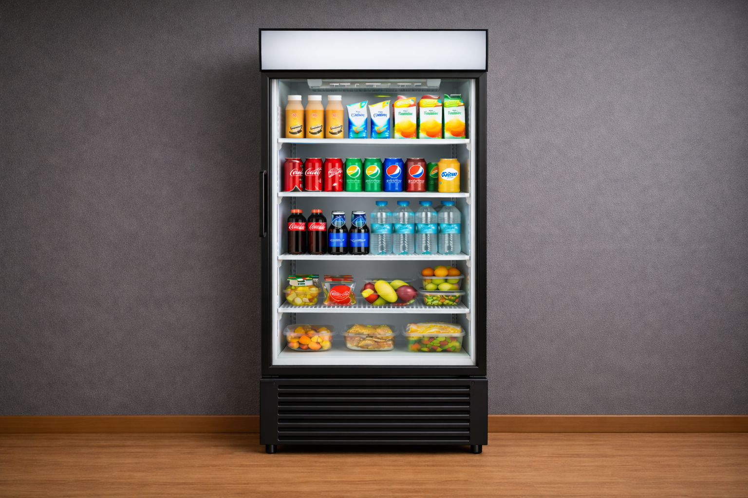 Single Door Visi Coolers