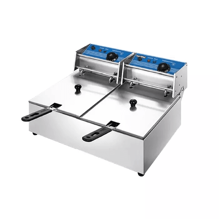 Kitchenrama two tank fryer