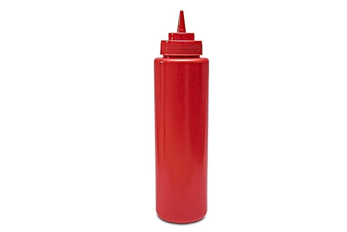 Squeeze Bottle 32 oz Red