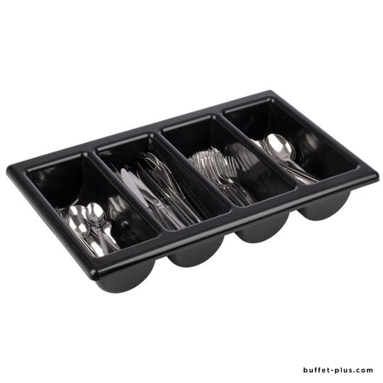 Black Cutlery Trey