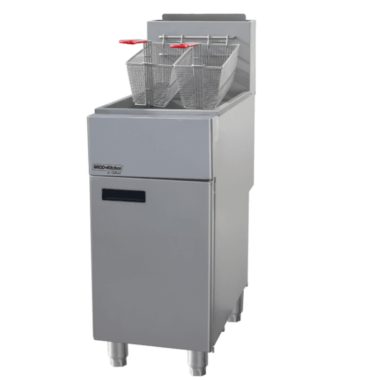 Single Tank Gas Fryer 40G+