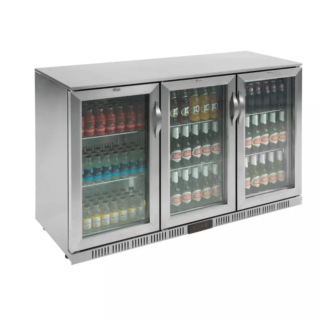 Stainless Steel Three Door