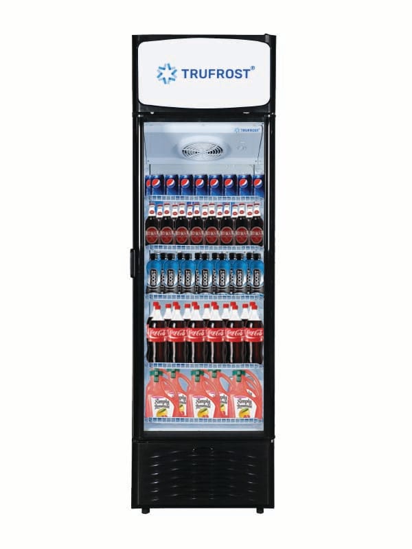 Trufrost Single Door Visi Cooler (VC-440 Black)