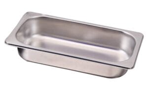 Stainless Steel 1/3 GN Pan with Lid (One-Third GN)