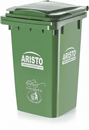 Aristoplast HDPE Dusbtin (90 Ltr) Multi-colour