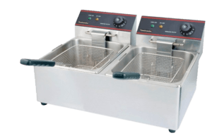 Toastmaster Two Tank Electric Fryer 6Ltr X 2 (E-DZ-6L-2)