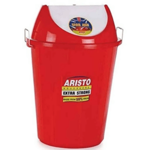 Aristoplast Swing Lid Garbage Bin (25Ltr) Multi-colour