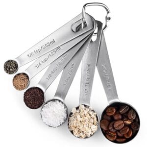 SS Measuring Spoon Set of 6