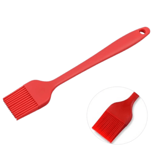 Red Basting Brush (Silicone) (10 inch)