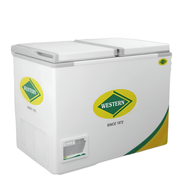 Western 282 Ltr Two Lid Chest Freezer/Chiller