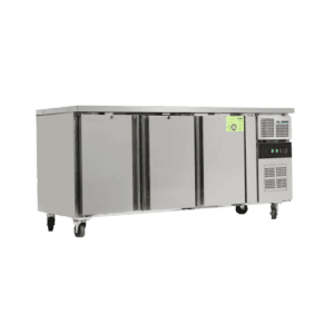 Elanpro 400 Ltr Three Door Undercounter Freezer (EGN-3100-F) Ventilated Cooling; SS-304