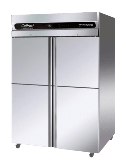 Celfrost 1300 Ltr Two Door Reach-in Freezer (GN 1500 BTME) Ventilated Cooling