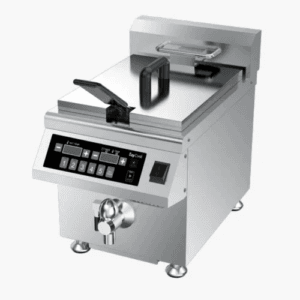 MIDD=Kitchen 1x 8 Ltr Tank Autolift Induction Fryer (MK-AL-IDF8L)