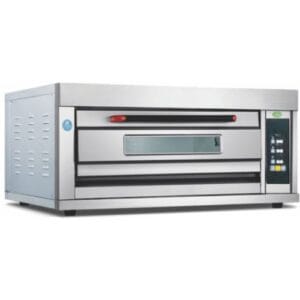 Products & Ideas Two Tray Electric Single Deck Oven with Digital Touchpad (YCD-2D, Digital Touchpad)