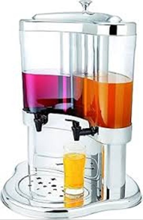 Manual Half moon bay range Beverage Dispenser (5 Ltr x 2) (X23888UXW)