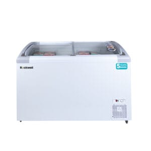 Rockwell Glass Top Deep Freezer 285 L