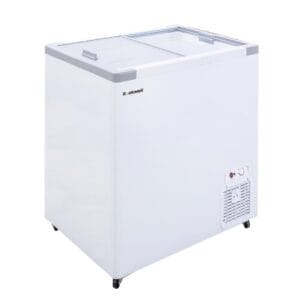 Rockwell Glass Top Deep Freezer 205 L