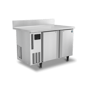 Hoshizaki 233 Ltr Backsplash Back Top Two Door Under Counter Freezer (FTWH126MS4/LS4)
