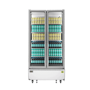 Western 908 Ltr Double Door Visi Cooler (SRC1050HC-GL)
