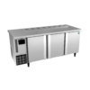 Hoshizaki 400 Ltr Preparation Table Single Row Three Door Under Counter Chiller (RTWH186MS4/LS4)