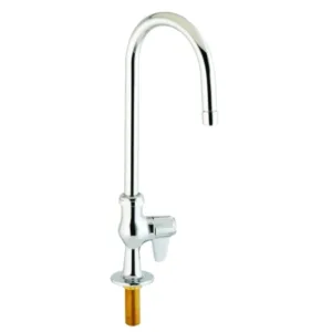 T&S Single Hole Faucet with 5-1/2" Swivel Gooseneck (5F-1SLX05)