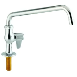 T&S Single Hole Faucet with 12" Spout (5F-1SLX12)