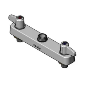 T&S Equip 8" Center-to-Center Deck Mount Workboard Faucet with Swivel Outlet – Less Nozzle (5F-8CLX00)