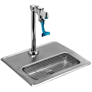 T&S Equip Retro-Style Water Station with Retro Glass Filler (5GF-8P-WS)