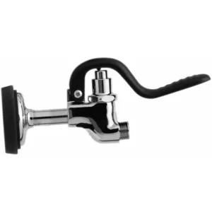 T&S Equip Black Pre-Rinse Spray Valve Assembly – 1.15 GPM, 7.5 oz-f @ 60 PSI (5SV)