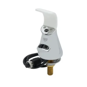 T&S ChekPoint Sensor Bubbler with AC/DC Control Module, AC Adapter & Stainless Steel Flexible Supply Hose (EC-2360)