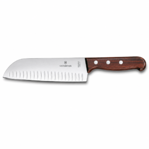 Victorinox Wood Santoku Knife, 17 cm (6.8520.17G)